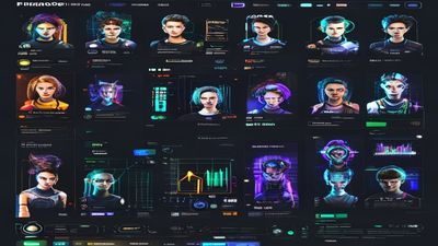 免费AI工具类福利网站首页截图，展示多款人工智能辅助创作工具，界面科技感强，适合内容创作者和学生群体免费使用